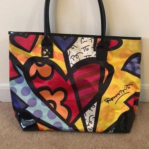 Romero Britto tote